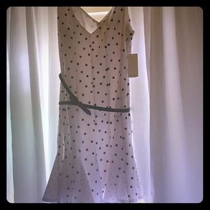 Julia Jordan polka dot dress